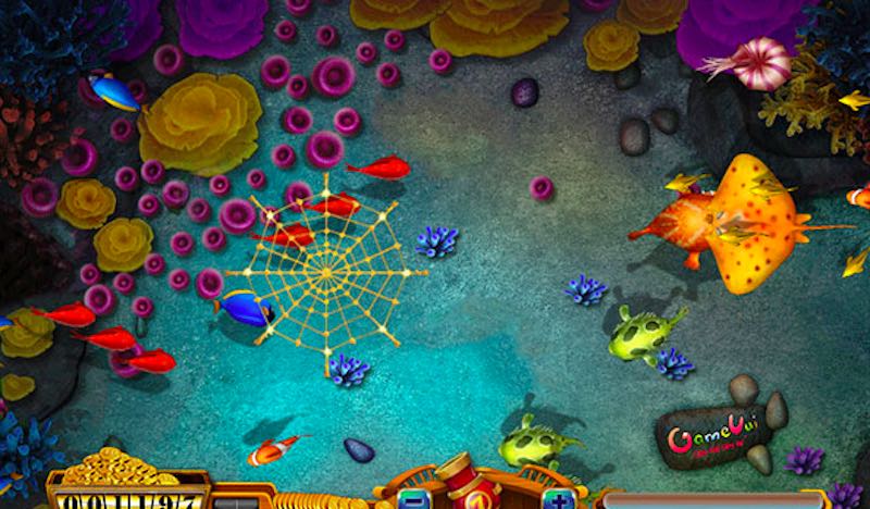 Kỹ năng bắn cá sử dụng đạn mạnh.