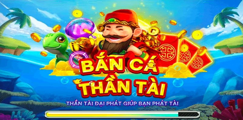 Hiệu ứng Thần Tài tung xu vàng trong game Bắn Cá Thần Tài mang lại cảm giác trúng thưởng thật